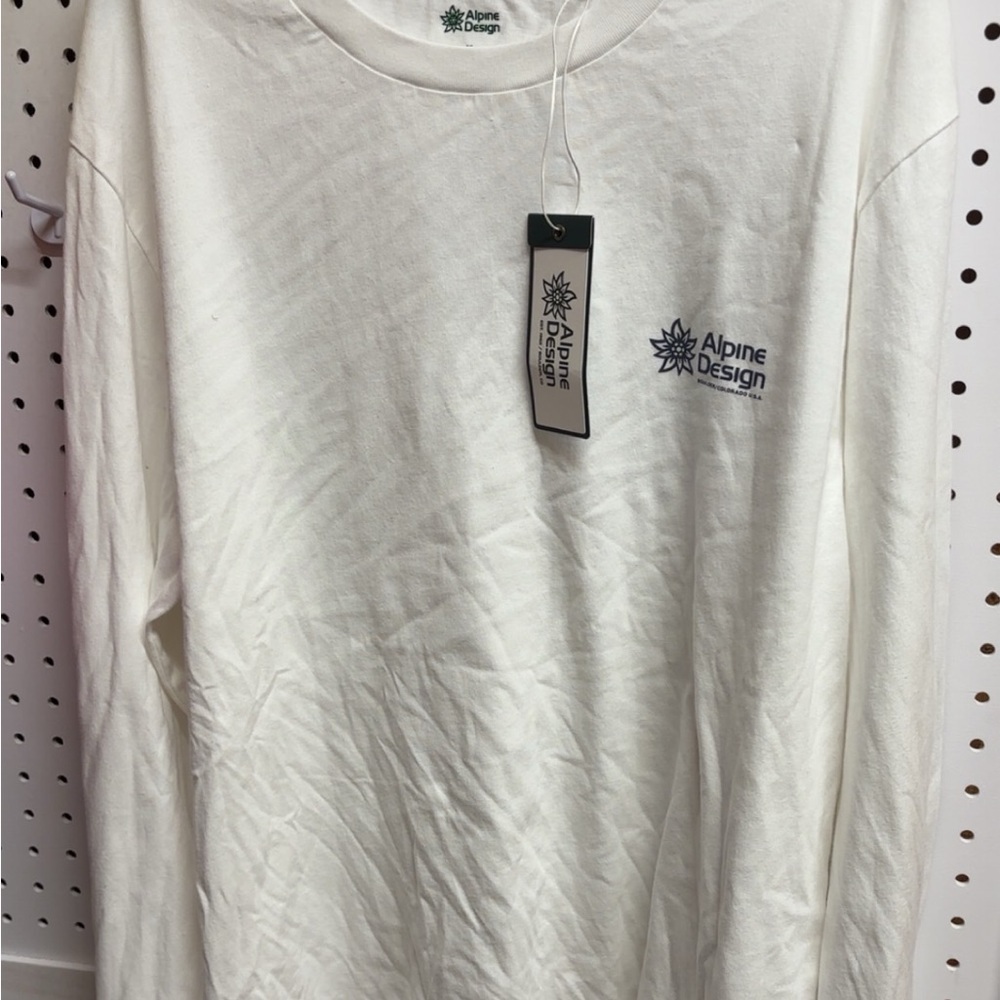 13. Alpine Design Men's White Shirt